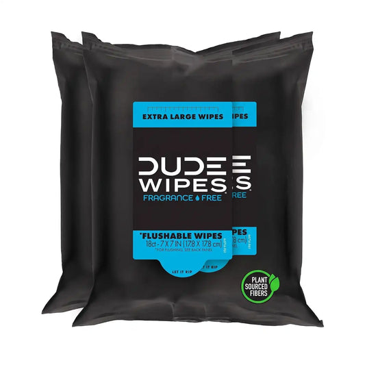 DUDE Wipes 18ct,(1) (Pack of 2)