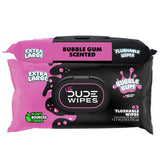 LiL' DUDE Wipes Flushable Potty Training Water Wipes, Bubble Bum, 84 Count