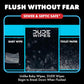 DUDE Wipes Poopsicle Adult Flushable Wet Wipes, Ice Pop Scented, 384 Count
