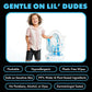 LiL' DUDE Wipes Flushable Potty Training Water Wipes, Unscented, 168 Count