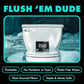 DUDE Wipes On-The-Go Mint Chill Travel Wipes-Extra-Large Adult Flushable Wipes - Infused with Tea Tree Oil, Vitamin E, and Aloe - Septic and Sewer Safe,30 Count (Pack of 4)