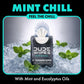 DUDE Wipes Mint Chill Pocket Packs, Adult Flushable Travel Wipes, 48 Count