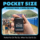 DUDE Wipes Unscented Pocket Packs, Adult Flushable Travel Wipes, 96 Count