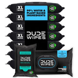 DUDE Wipes Unscented Adult Flushable Wipes and Mint Travel Pack, 402 Count
